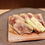 玄水 - シャラン鴨岩塩プレート