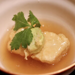 玄水 - 揚げ出し豆腐のべっこうあんかけ
