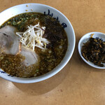 山小屋 宮崎駅前店 - 辛子高菜とセット