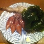 産直屋 たか - 【2012年9月再訪】愛媛のシラサエビ、鳴門わかめ、相模湾の生ホタルイカ