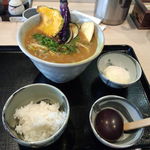 本格手打うどん 大河 - 特製カレーうどん（特盛）