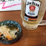 蛸入洞 - 「ハイボール」と”お通し”