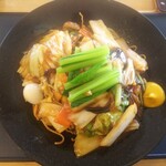 レストラン あっぷるひる - 料理写真:五目あんかけ焼きそば