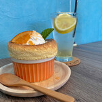 カフェカモット - オレンジスフレ