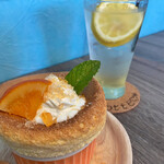 カフェカモット - オレンジスフレ