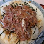 旬食健美  田しろ - いわし丼アップ
