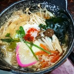 日光寿司 - 鍋焼きうどん。
      こちらも本当に美味しい！