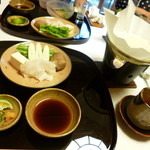 筑紫亭 - 鱧のしゃぶしゃぶ