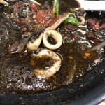 カル麺 裾野店 - イカがたくさん入ってる