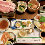 あわら温泉　政竜閣 - 食前酒　前菜　造里