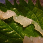 筑紫亭 - 薄～～く引いてあります！