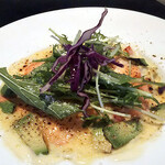 柊山ガーデン - ホワイトクリームソースのサーモンドリア