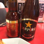 Utsunomiya Mimmin - 地ビール550円　サッポロ480円