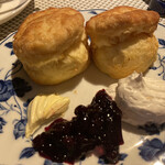 花茶 - スコーンセット（ティー）（税込 600円）評価＝○