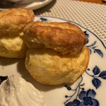 花茶 - スコーンセット（ティー）（税込 600円）評価＝○