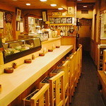 清月 - 1階 カウンター