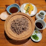 東京 土山人 - 粗挽き田舎と海老と旬野菜の天ぷら