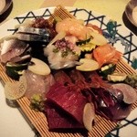 旬彩 怜音 - お刺身盛り合わせ