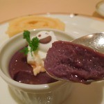 エンパイア・グリル - 紫イモのムース