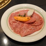 焼肉 鶯谷園 - 大トロカルビ