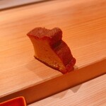 鮨 さかい - ★9芝エビと山芋の卵焼き