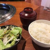 やきにくのバクロ 博多店 - ランチセット