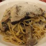 トラットリア 29 - 「ポルチーニとバターのソースでキタッラ」:サクサクッ！　プリプリッ！森の香りと小麦の香りの多重奏♪