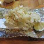 心粋厨房 獬 - だだみの天ぷら　お塩で