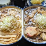 Niku Soba Maiduru - 冷たい肉中華と肉そばのW丼ぶり