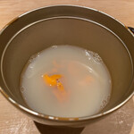 紀尾井町 三谷 - 雲丹 蛤と浅利の出汁