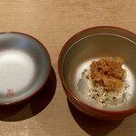 紀尾井町 三谷 - 毛ガニ 北海シマエビ