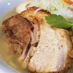 塩そば専門店 桑ばら - 貝出汁の冷やし塩そば