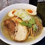 塩そば専門店 桑ばら - 貝出汁の冷やし塩そば