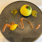 レストラン マノワ - マンゴーとヴァローナチョコ