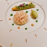 ロオジエ - 前菜　北海道産毛蟹