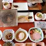 あわら温泉　政竜閣 - 朝食（焼き魚）