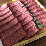 あまいけ - 肩バラとトモバラ(内バラ、外バラ)の盛り合わせを600g