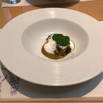 Kuni - 鮑の肝ソース