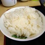 ラーメン三宅吉祥 - 令和元年7月 セットライス(小) 税込100円