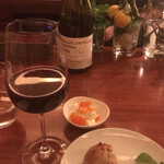 ワイン　お食事　自家製パン　バローロ - 