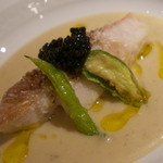 フォリオリーナ・デッラ・ポルタ・フォルトゥーナ - カサゴ　ロンバルディアのオシェトラのキャビア