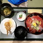 魚留 - 鮪漬け丼 1300円