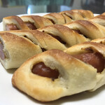 粉とクリーム - 先端に着目する。