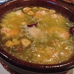 スペイン料理 ダリ - エビのアヒージョ