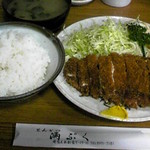 とん酒場 まんぷく - チーズかつ定食 850円