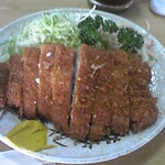 とん酒場 まんぷく - 上ロースかつ定食 850円