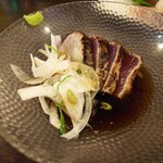 金町製麺 - マグロのたたき