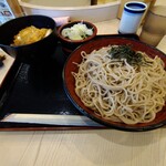 Sobano Kanda - ざるそば2玉とミニカツ丼