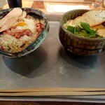 ニシムラ麺 - カルボナーラつけ麺