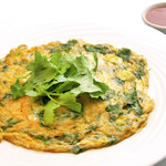 パクチー玉子焼き